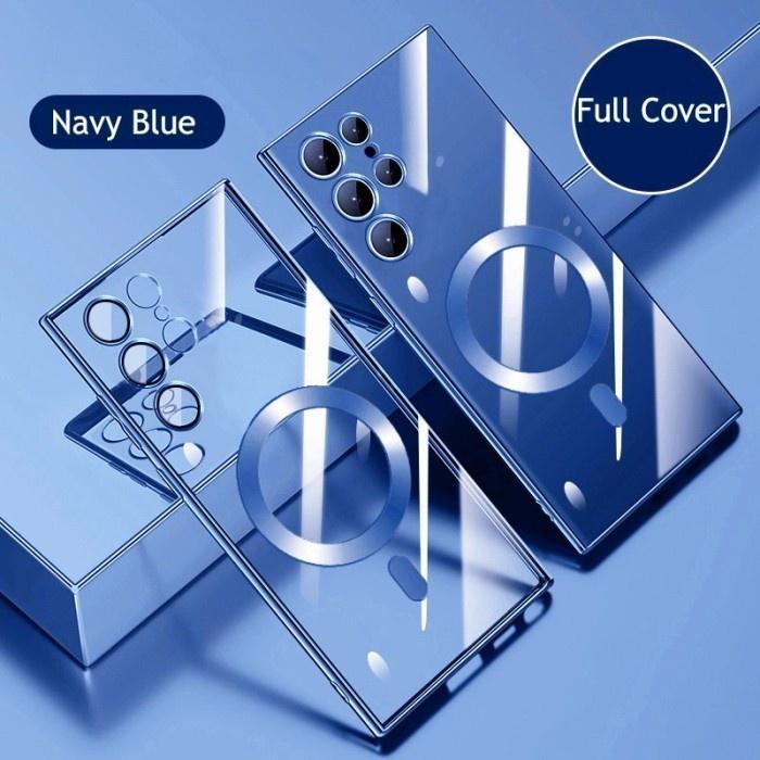 Case Samsung galaxy S20 FE / S23 / S23 FE / S23 ultra ORI SoftCase MagSafe magnet wireless plating Sarung premium Cover mewah 6
