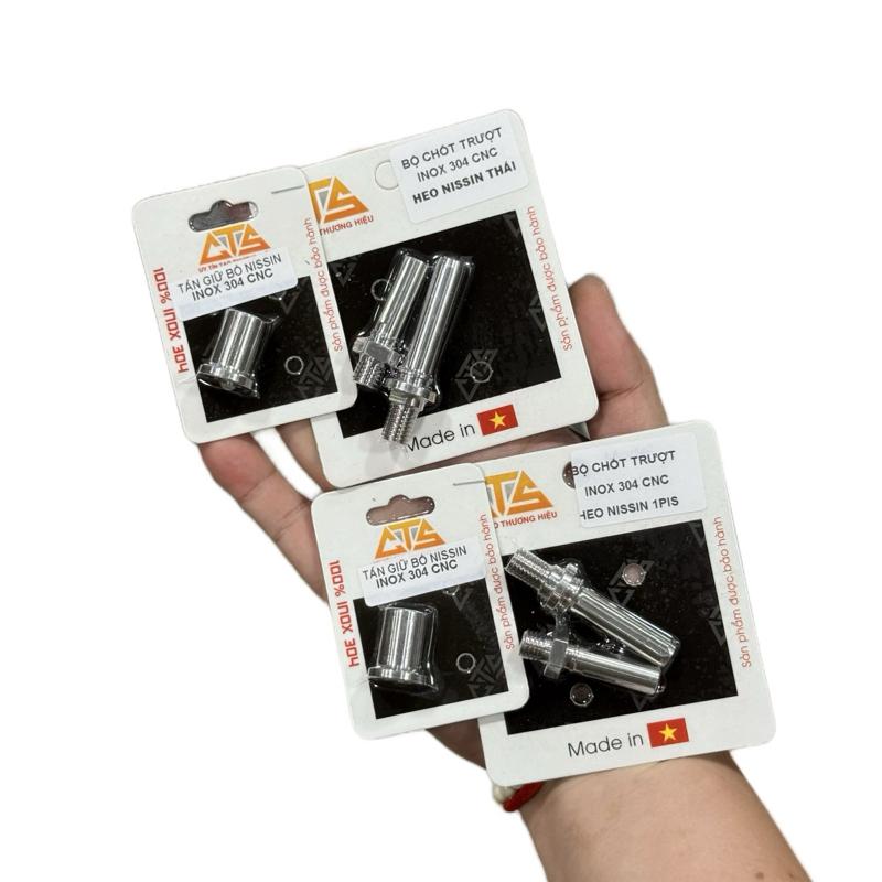 FULL BỘ CHỐT XỎ PASS HEO NISSIN 1PIS 2PIS CHẤT LIỆU INOX 304 THƯƠNG HIỆU CTS