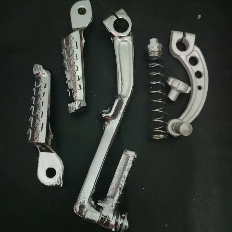 paket chrome honda matic engkol, step, paha rem honda yamaha matic mio sporty/smile beat scoopy genio vario Motorcycle Kendaraan 5