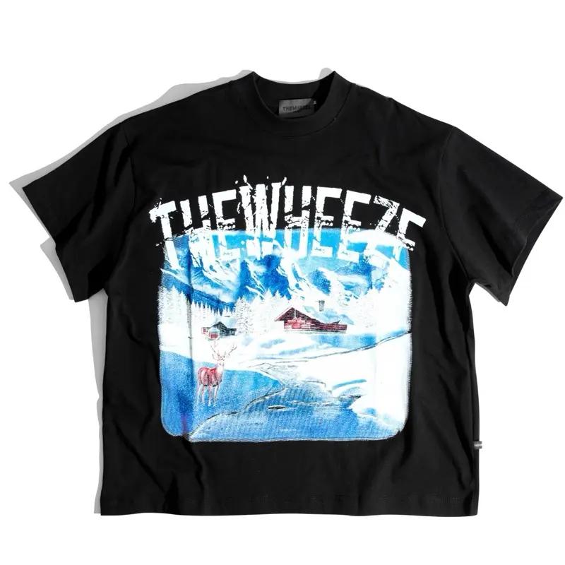 Áo Thun Boxy THEWHEEZE “ICY TEES” - 2c [đã xử lý co rút]