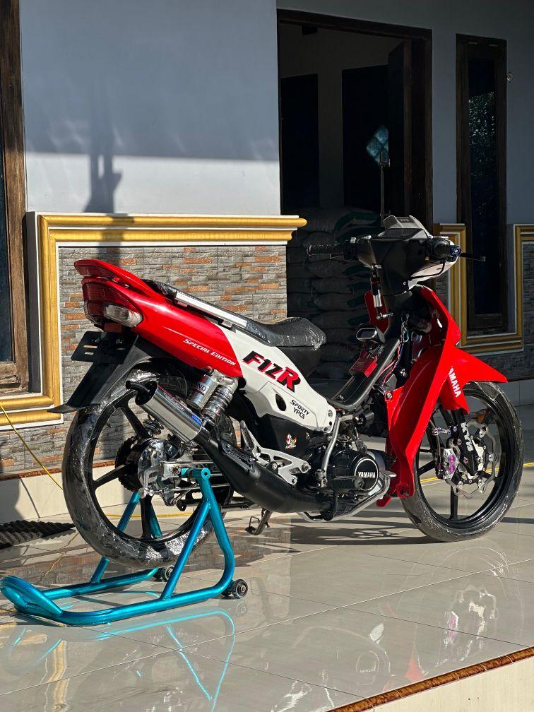 Knalpot FIZ R,FIZR,FORCE1 AG STYLE MONCONG LURUS ORIGINAL RAC RACING EXHAUST