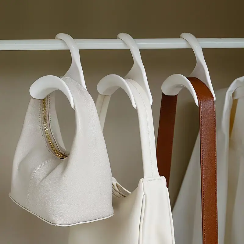 Hanging Bag Hanger Bookbag Hanger Handbag Scarf Arch Hanger Wardrobe Hanger Hanger Clothing Storage Rack Plastic Cartoon
