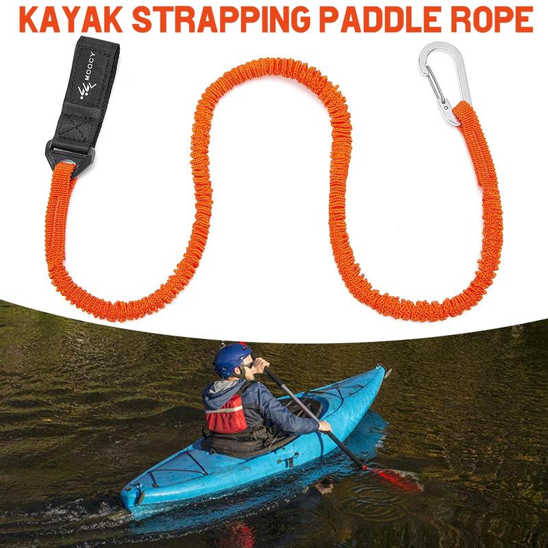 Product Introduction of Kayak Paddle Leash Fix Anti-lost Wear-resistant Kayak S Paddle Adjustable Lanyard Holder D8Y9 27