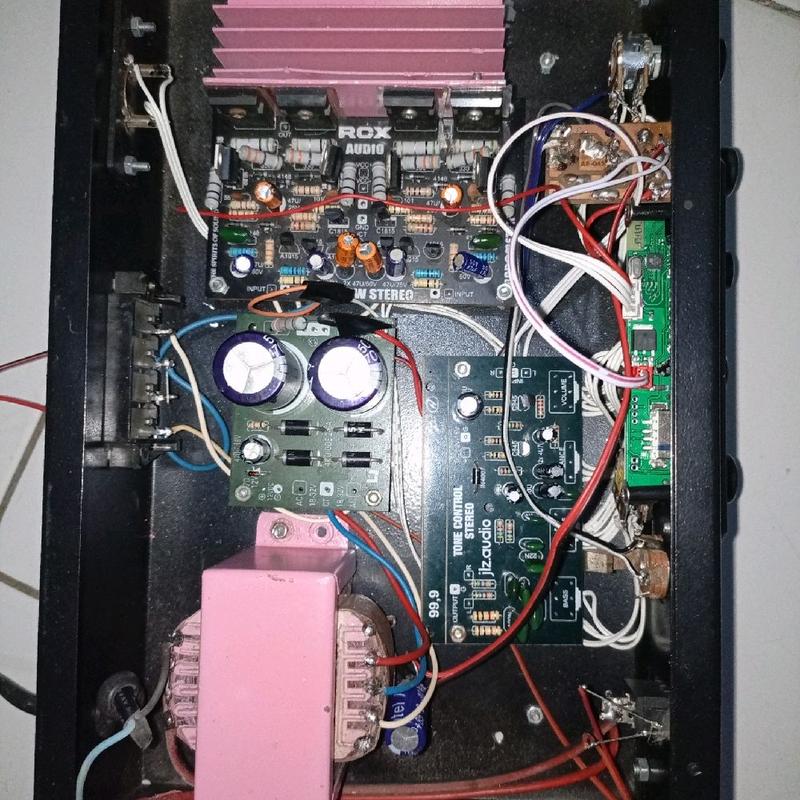power ampli 5 a kuat 15 inch spekaer 4