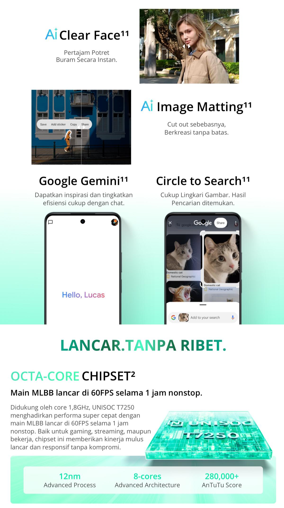 [INDRABUDIMAN EXCLUSIVE] realme P3 Lite 4GB+8GB | 128GB NFC (6300 mAh Battery | 120Hz Screen | 50 MP AI Camera | Ultra Slim Design 7.79mm)