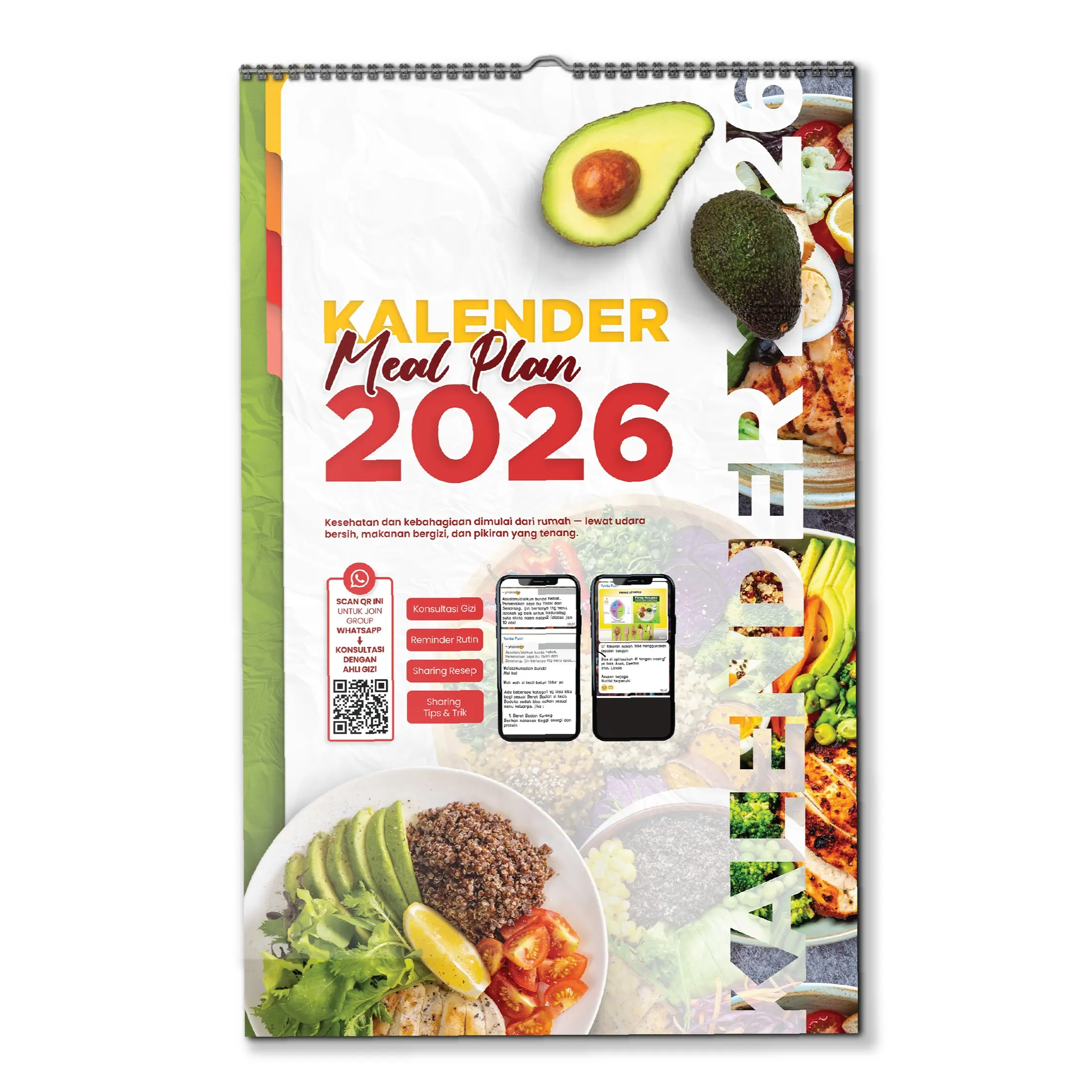 Kalender Meal Plan 2026 | Resep Menu Harian 365 Hari + Budgeting Dapur ...