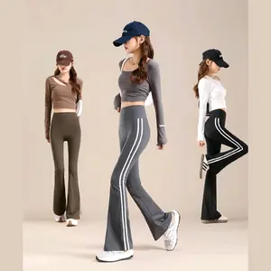 YOURS Legging Yoga Gym Model Flare Highwaist / Celana Legging Cutbray