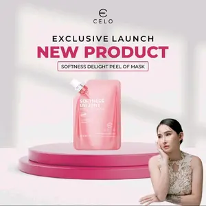 Celo Softness Delight Peel Off Mask - Masker Wajah Lembut dan Nyaman untuk Kulit Sensitif