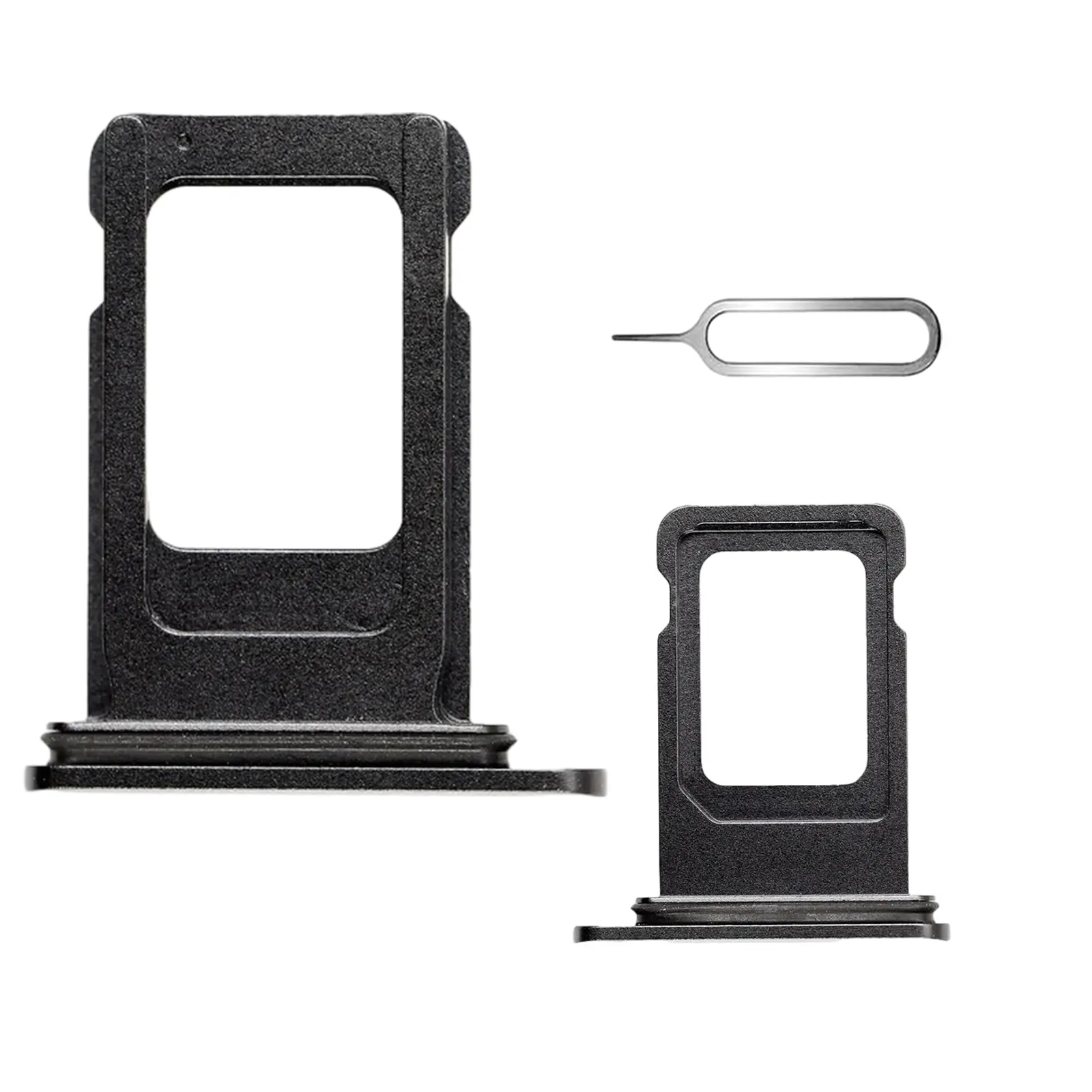 SIM card tray for iPhone XR-SIM card tray holder replacement for iPhone XR 6.1 inch with waterproof rubber & eject pin (single SIM version)