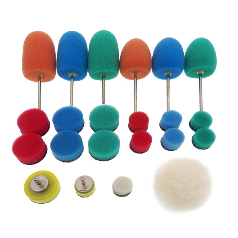 Product Introduction of 22 Mini Polishing Pads Detail Polishing Pad for Detailing Rotary Polishing Tool Cordless Drill Buffing Polishing Pad 2