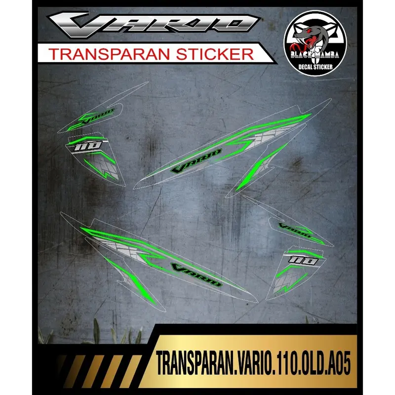 TRIPING TRANSPARAN VARIO 110 OLD VARIASI TRANSPARAN VARIO 110 OLD CODE A05 6