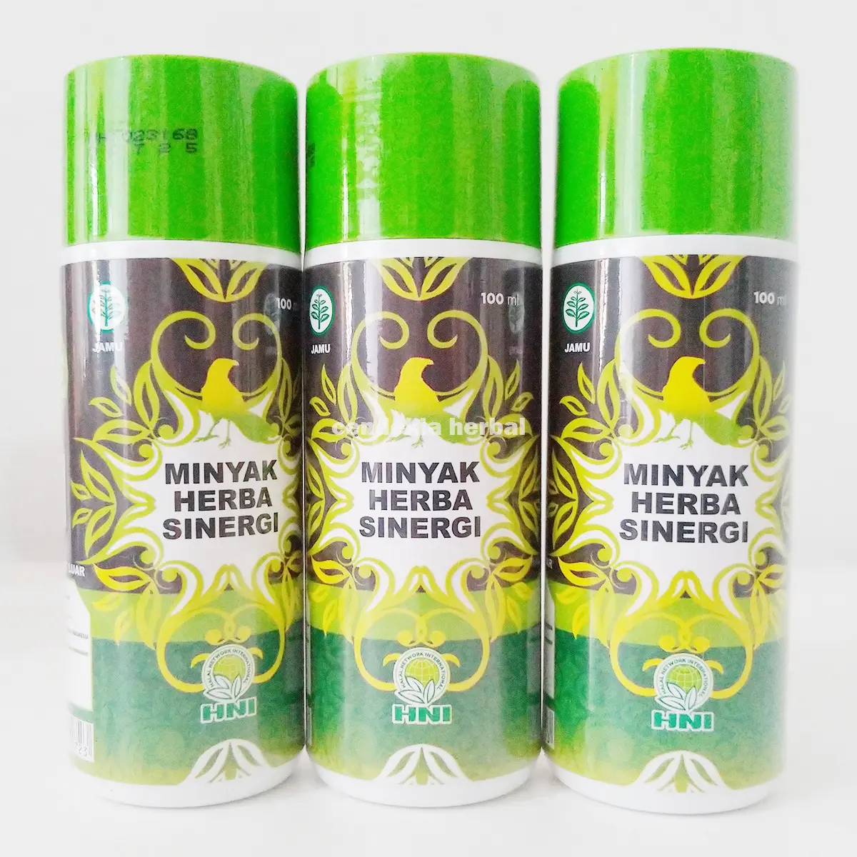 Minyak Herba Sinergi Asli HNI | Minyak But But Untuk Gosok Dan Urut | Sinergi Asli HPAI