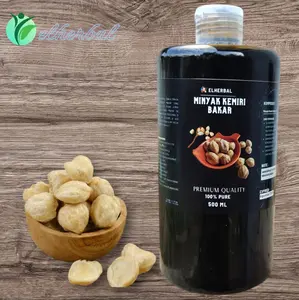 MINYAK KEMIRI bakar 500ML KEMIRI Menebalkan nr penumbuh Haircare Menumbuhkan