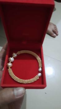 Product Review of Gelang Etnik mutiara air tawar asli bersertifikat lokal toko from E**5 0