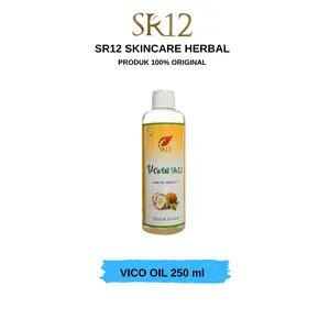 SR12 VICO SR12 Minyak Kelapa Murni 100% Asli Virgin Coconut Oil Meningkatkan Kesehatan Badan dan Metabolisme Tubuh 250 ml