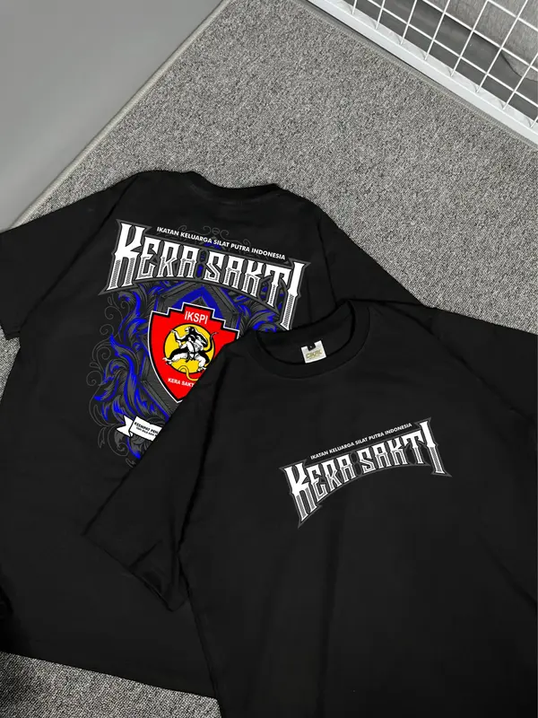 BAJU KAOS IKSPI KERA SAKTI CASUAL KEKINIAN KEREN SIMPLE DISTRO KATUN POLOS 0