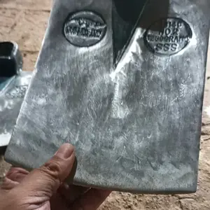 Cangkul Baja Putih Cap Buaya Asli Anti Lengket Cangkul Tanah Anti Gompal, Tajam Dan Kuat Harga Murah