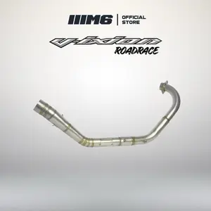 header RODRACE VIXION M6 exhaust racing