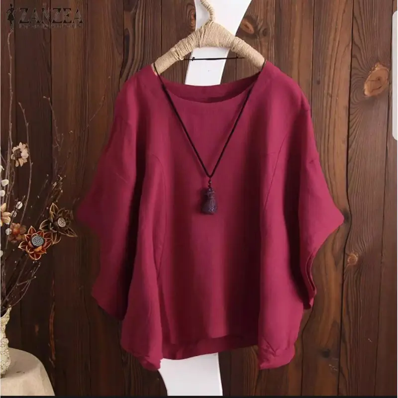 ZF ❤BISA COD❤ Baju Wanita JUMBO BIGSIZE Terbaru Atasan Batwing Jumbo fit to XXXL 3