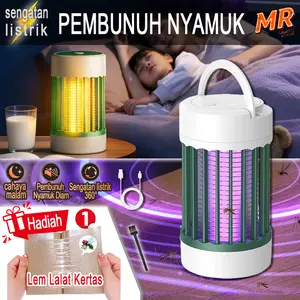 Lampu Nyamuk Mosquito Killer Lamp Elektrik Shock Pembasmi Nyamuk Serangga Aman Untuk Bayi alat perangkap nyamuk lampu uv