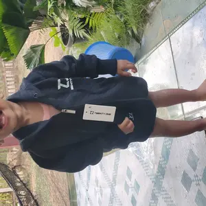 Twenty One Jaket Anak Laki-Laki Perempuan Hoodie Zipper Anak Jaket Anak Comfy dengan Desain Quilted Fashion