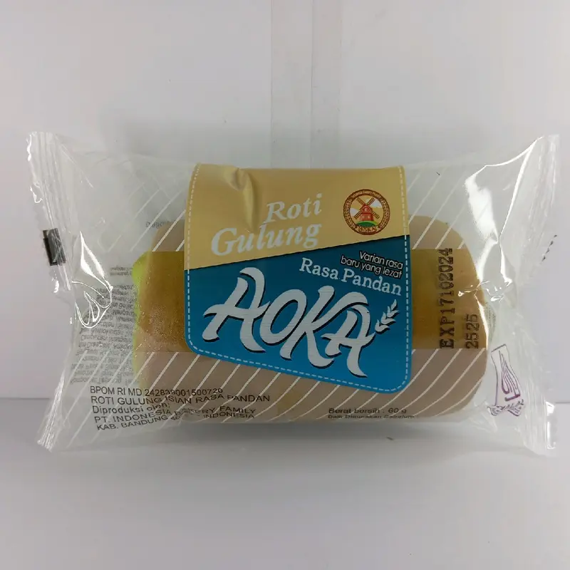 Roti Gulung Aoka ( 4 Rasa) 20.Pcs 2