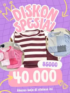 CUCI GUDANG SETELAN JUMBO LD 130CM BAHAN VOXY FULL MELAR