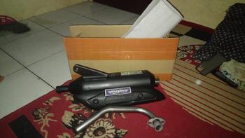 Product Review of Knalpot CMS Suara Ngebas Gerung Adem Full System Original Mahjong Muffler untuk Motor Beat Scoopy Vario Mio Nmax Aerox PCX dll - Motorcycle, Foto from F**d L**g 0