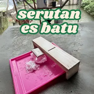 Serutan es Batu Peralatan Membuat Es Krim Bahan Kayu Tisuk Kuat Dan Tahan Lama Cream Kitchenware
