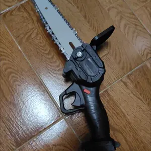 CODChainsaw mini 6 Inch Chainsaw Chain Saw Cordless 2 baterai 8Inch Chainsaw Cordless Chainsaw Gergaji Rantai Elektrik Mini Portable Genggam Lithium Model