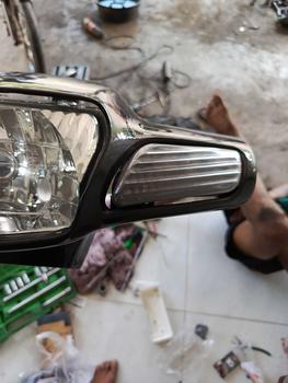 Product Review of Batok kepala lampu depan belakang full set lampu honda legenda 2 Motorcycle from C**O 0