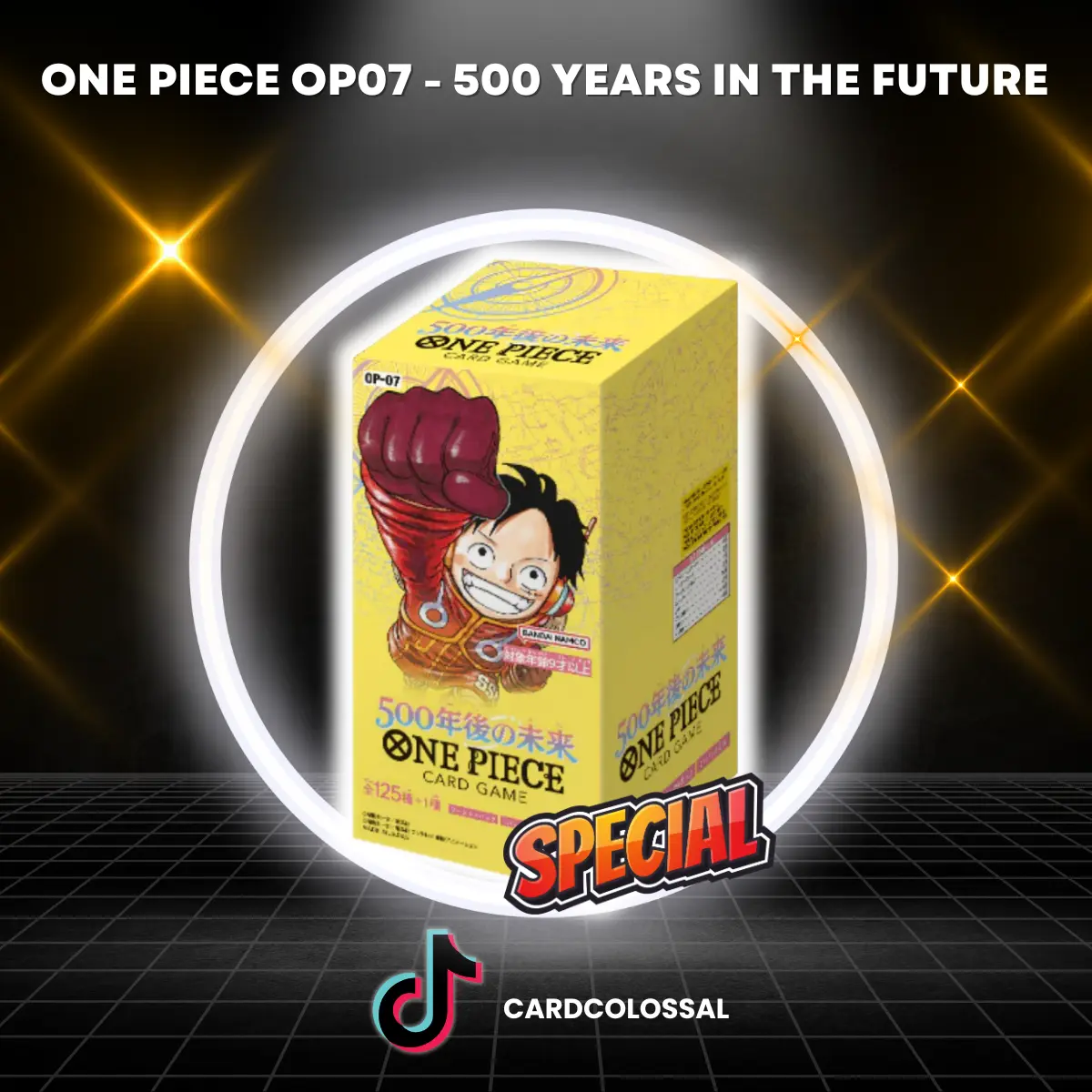 CardColossal OnePiece OP07 Booster Box