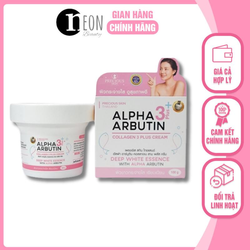 Kem dưỡng Alpha Arbutin 3 Plus Collagen Cream 100ml - NEON BEAUTY