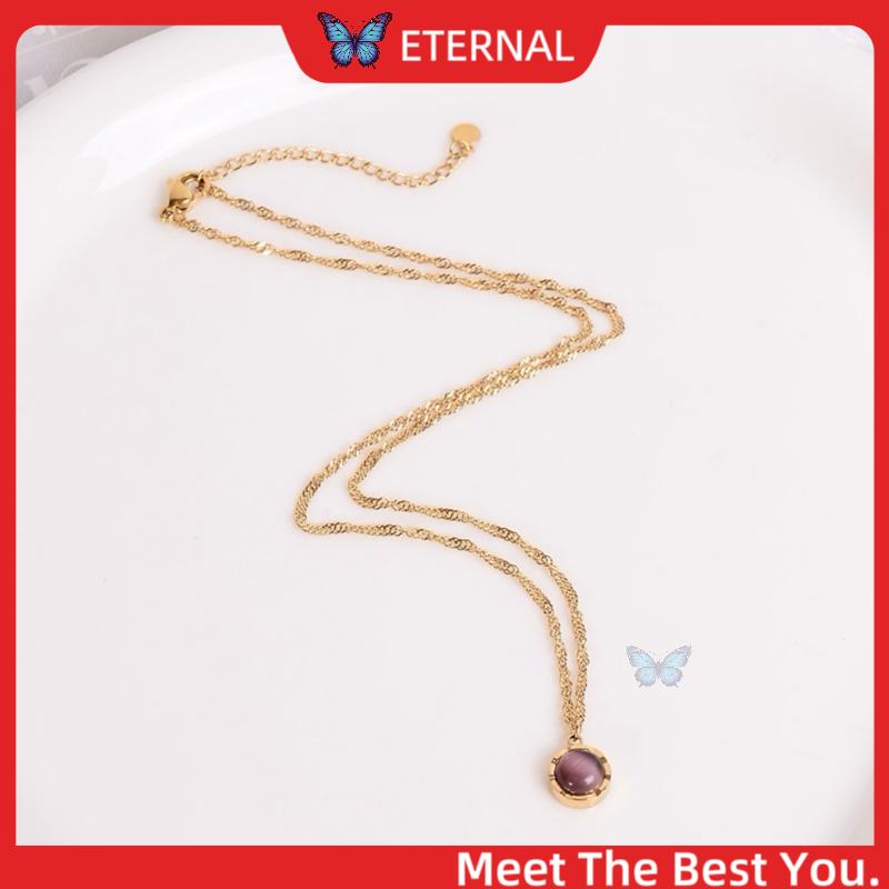 Fashion Kalung Titanium Wanita Korean Style K306