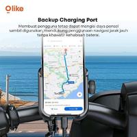 Gambar OLIKE Motor Phone Holder HC12 Holder Motor Anti Panas dan Hujan Locking Protection 360 Degree Rotation Compatible dari Starcomp Solo Kab. Sleman 3 Tokopedia