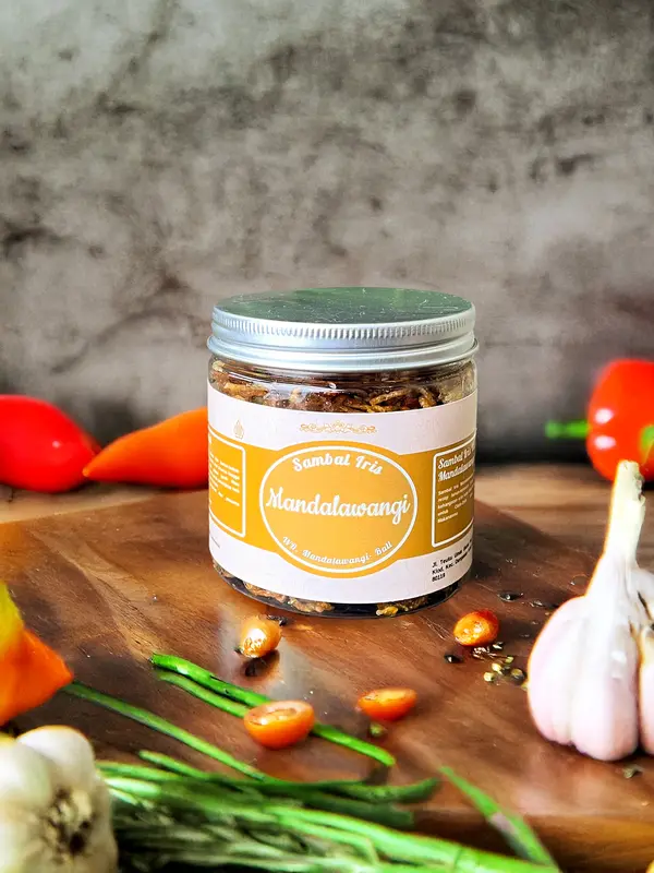 Oleh Oleh Khas Bali, Sambal Iris Mandalawangi 50 Gram 0