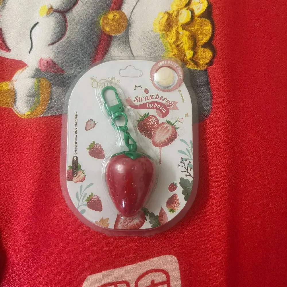 brand new strawberry lip balm