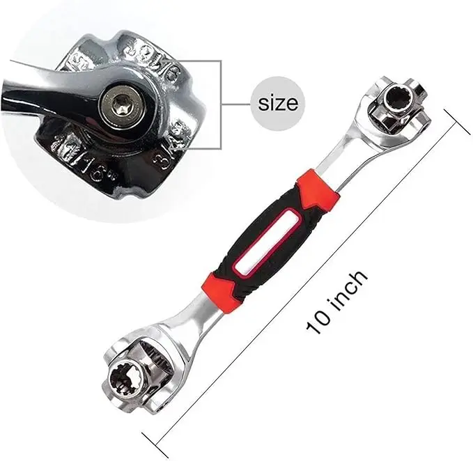 52 in 1 Multi Tool Spanner Tools Furniture Car Repair
