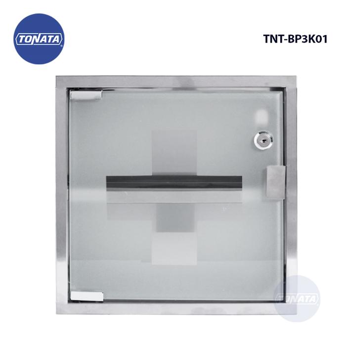 Gambar Kotak P3K / Lemari Obat Besi Kaca Stainless 30 x 30 x 12 cm Tonata / TNT-BP3K01 / Kotak P3K Besi Kaca Stainless 30 x 30 x 12 cm / Lemari Obat P3K Stainless 30 x 30 x 12 cm / Kotak Obat P3K Besi Kaca / Box P3K Stainless Ukuran 30 x 30 x 12 cm dari Tonata Indonesia Kab. Tangerang Tokopedia