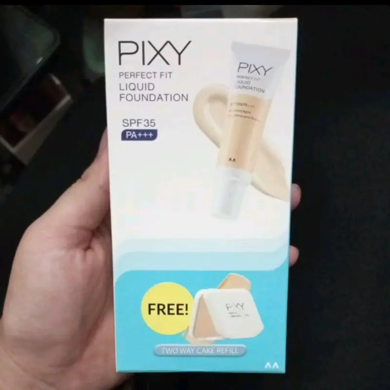 PIXY PAKET LIQUID FOUNDATION FREE REFILL TWO WAY CAKE 2