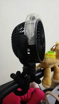 Product Review of Amgras Metafan Ⅲ Pro 6000mAh Stroller Fan Portable fan USB Rechargeable Mini Kipas Handheld Quiet Fan With Flexible Tripod & LED night light from r**a 2