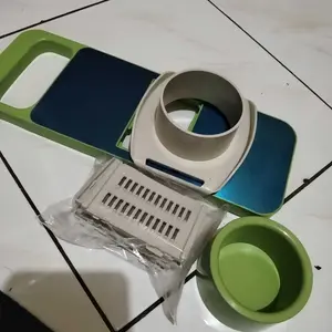 Parutan Manual Sayur Dan Buah Vegetable Cutter 5 IN 1 Multifungsi Premium Vegetable Cutter Slicer Stainless Steel