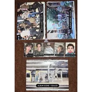 [SEALED] PHOTOCARD ALBUM SCENE 123 POB YEAR END KTOWN4U WEVERSE CORTIS COLOR OUTSIDE THE LINES OFFICIAL