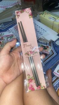 Product Review of Isi 100 Pcs Souvenir Sumpit Stenlisst Kemasan Alas Shabby Cantik Unik Souvenir Murah Bermanfaat Souvenir Pernikahan Khitanan Ulang Tahun Souvenir Stenlis from k**7 0