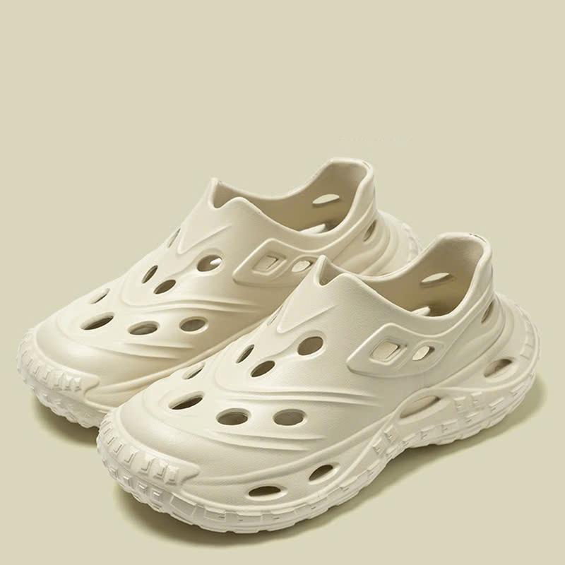 [Tăng 1 size] Giày sneaker nam LAKINTA  giày đi mưa chất liệu EVA siêu thoáng khí GD802