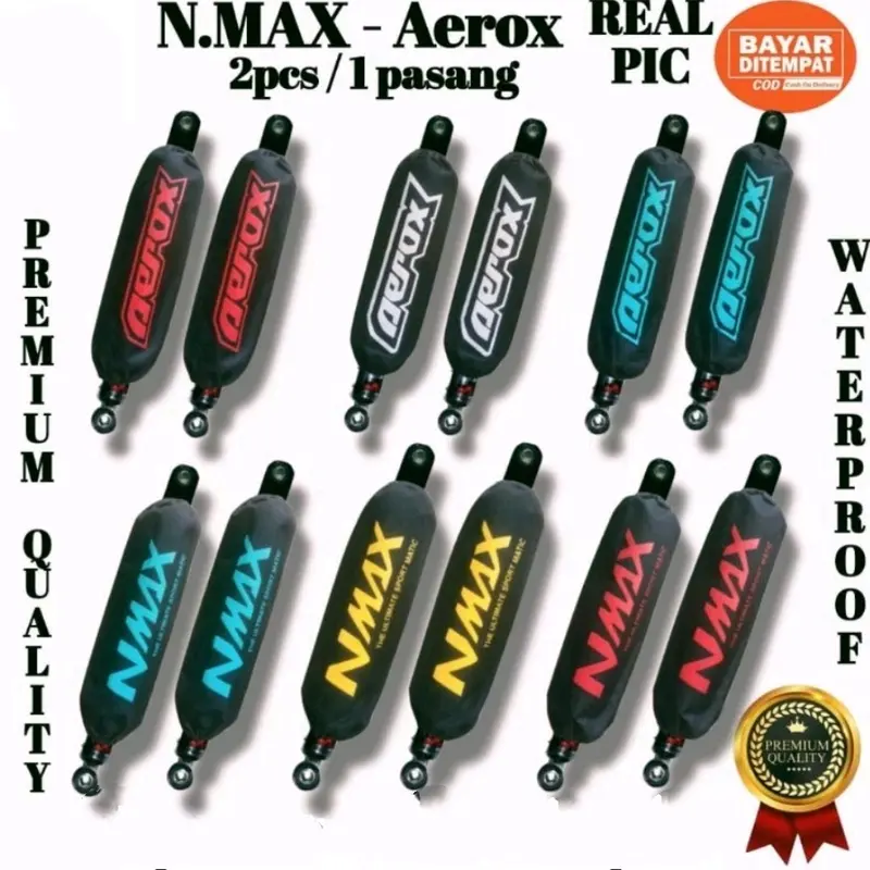 SARUNG SHOCK BREAKERS BELAKANG MOTOR 2 pcs ( sepasang ) . 3
