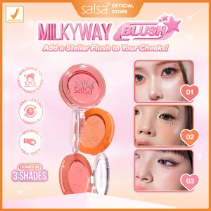 SALSA Galaxy Blush – Blush On | MakeUp Douyin Korea | MakeUp | Perona Pipi | Rias Pipi | High Pigmented