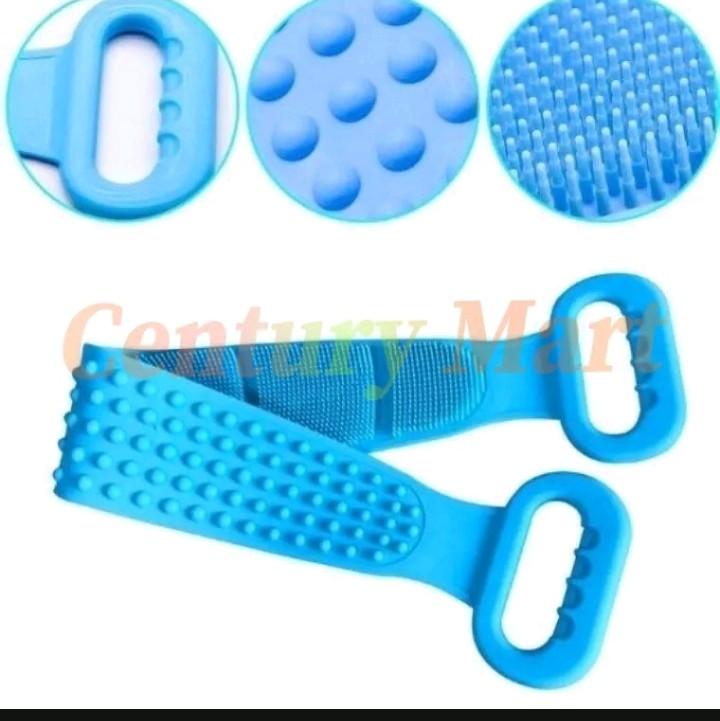 silikon brush pull back/strip menggosok kulit punggung/gosok punggung sikat mandi silikon /sikat punggung badan 4