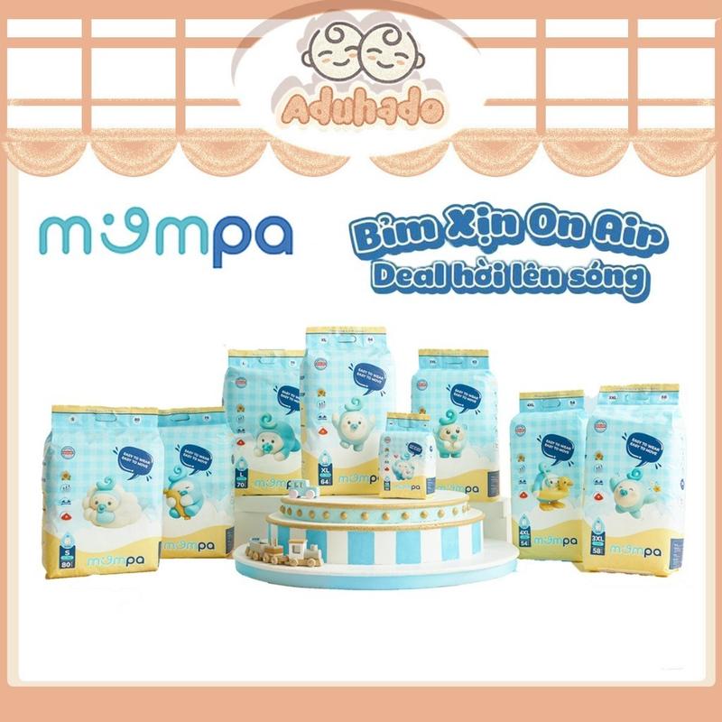 Bỉm MOMPA cho bé - công nghệ mới lõi thấm hút X-race thiết kế mỏng nhẹ chỉ 2mm…