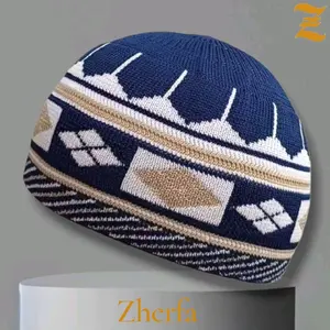 Zherfa Peci Rajut Handmade Aqso Aksesoris Haji & Umroh Mode Tamam Doblo Polyster Anak Dewasa Bahan Katun Polyester Premium Nyaman Elastis